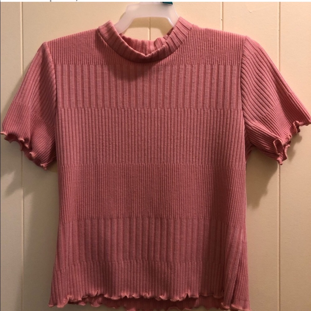 Pink basic shirt